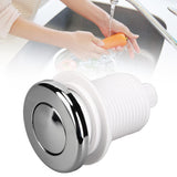 Garbage Disposal Sink Top Air Pressure Start Button Waterproof Pushbutton Switch for Bathtubs Swimming Pools