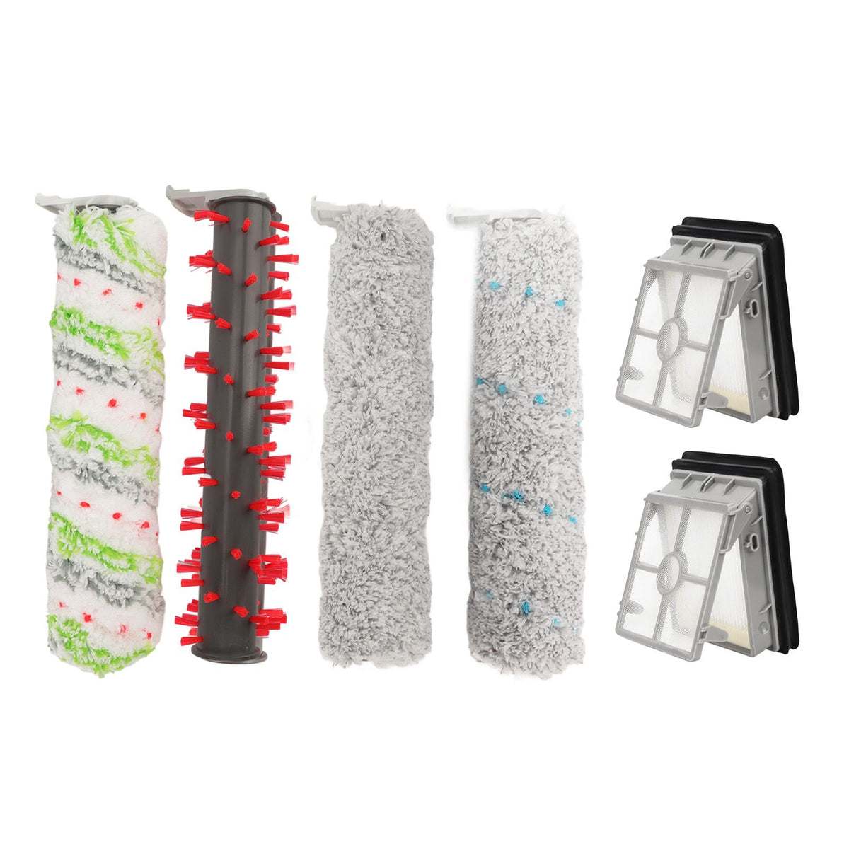 Replacement Brush Roller and Filter Multifunctional Clean Accessories for Bissell X7 3350F 2832Z 2955Z 4th Generation Vacuum Cleaner