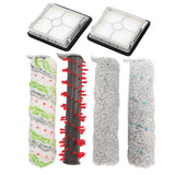 Replacement Brush Roller and Filter Multifunctional Clean Accessories for Bissell X7 3350F 2832Z 2955Z 4th Generation Vacuum Cleaner - Low Angle