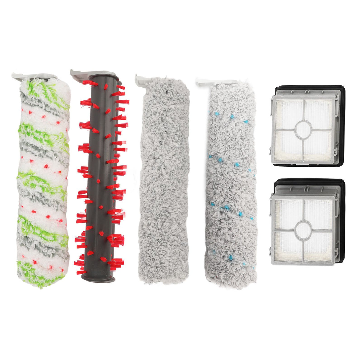 Replacement Brush Roller and Filter Multifunctional Clean Accessories for Bissell X7 3350F 2832Z 2955Z 4th Generation Vacuum Cleaner