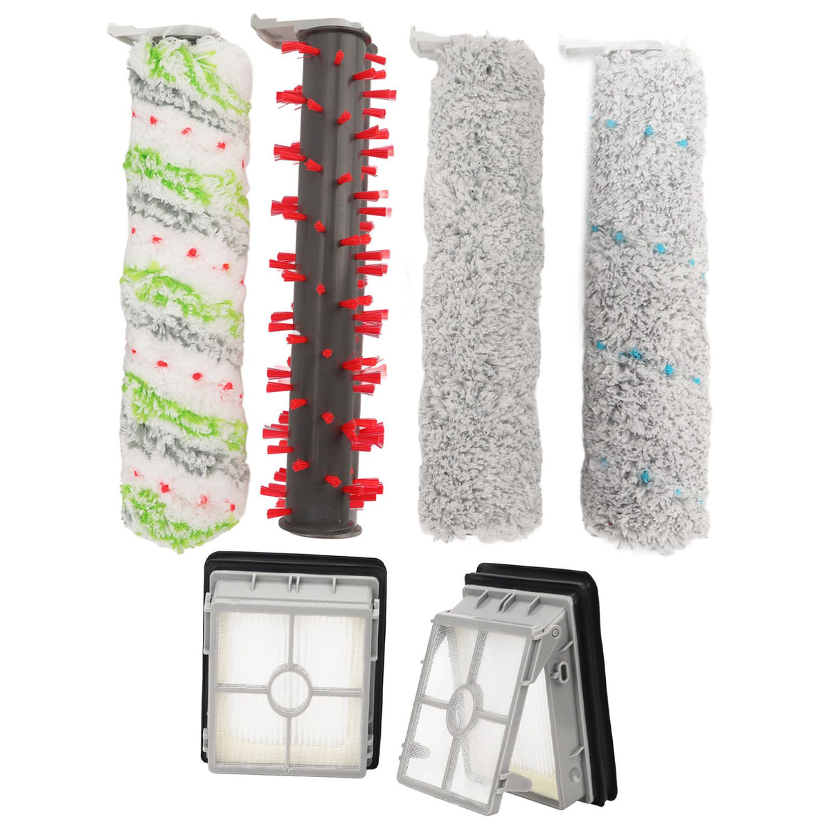 Replacement Brush Roller and Filter Multifunctional Clean Accessories for Bissell X7 3350F 2832Z 2955Z 4th Generation Vacuum Cleaner