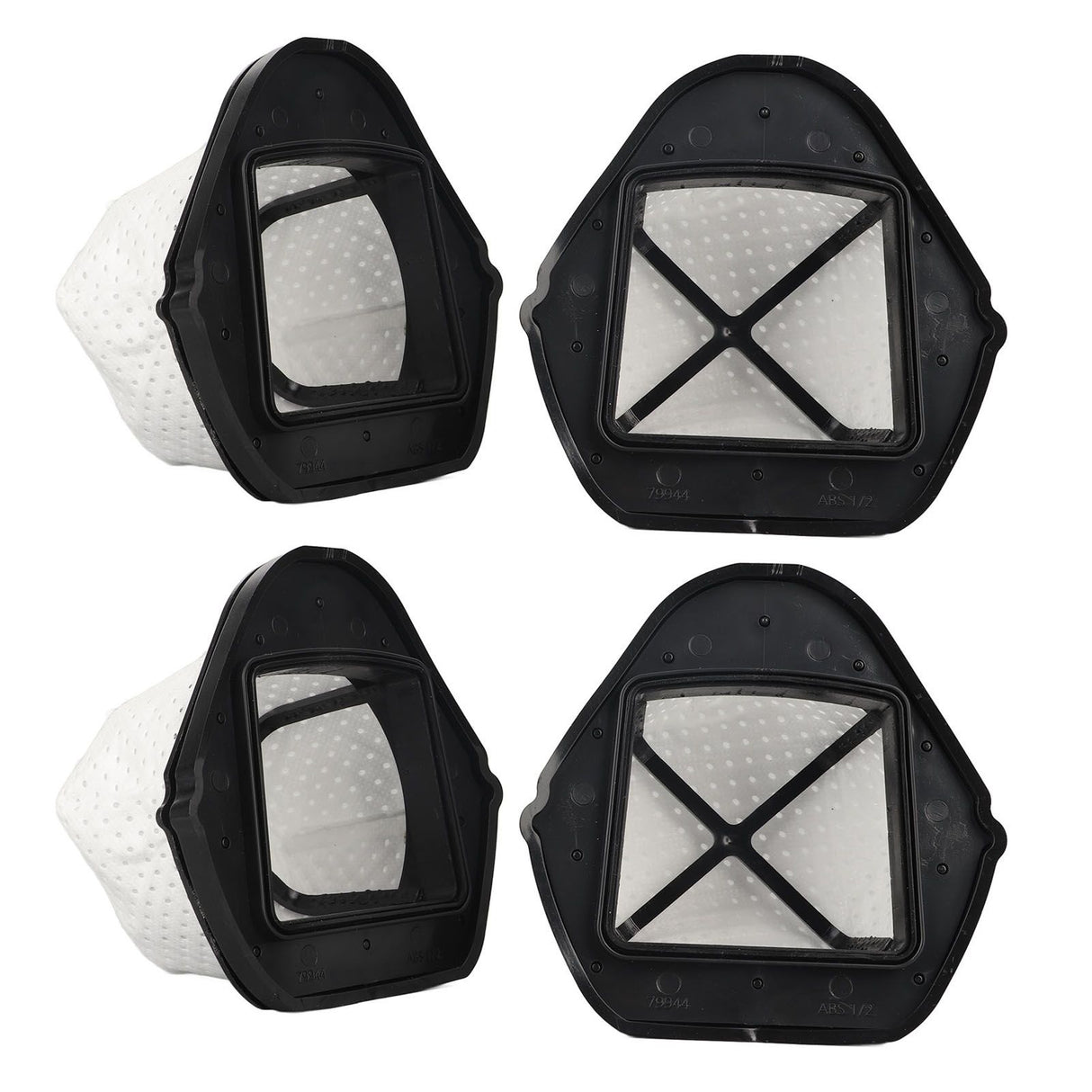 4pcs Handheld Vacuum Cleaner Filter High Strength Efficient Dust Cup Filter for XSB726N SV75 SV70 SV726