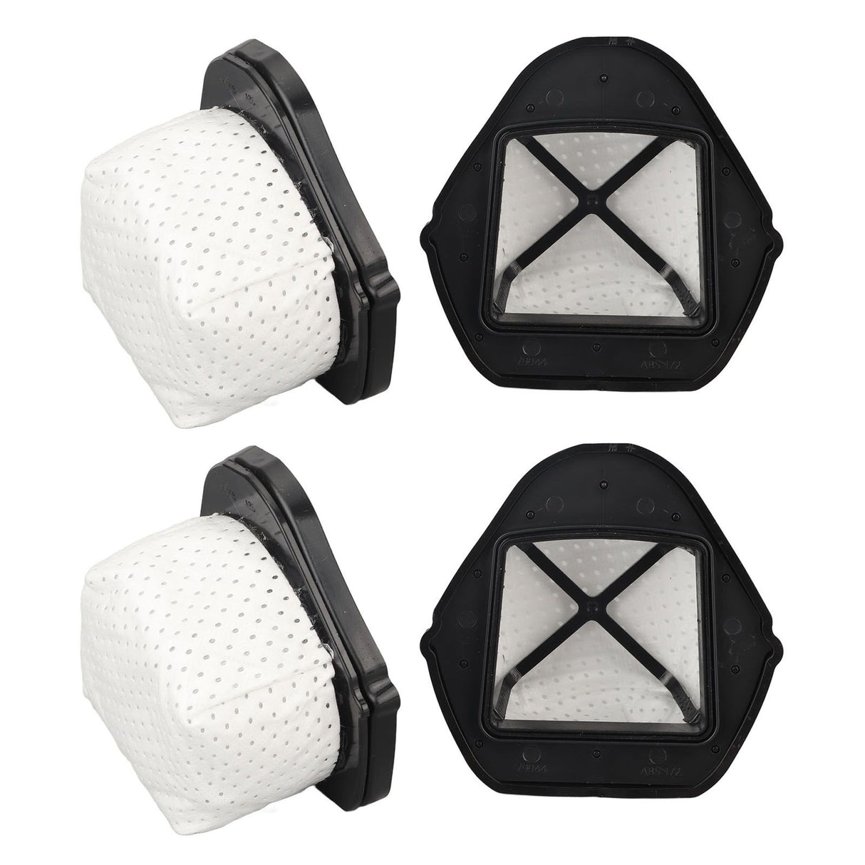 4pcs Handheld Vacuum Cleaner Filter High Strength Efficient Dust Cup Filter for XSB726N SV75 SV70 SV726