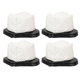 4pcs Handheld Vacuum Cleaner Filter High Strength Efficient Dust Cup Filter for XSB726N SV75 SV70 SV726 - Extra Image