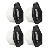 4pcs Handheld Vacuum Cleaner Filter High Strength Efficient Dust Cup Filter for XSB726N SV75 SV70 SV726 - Extra Image