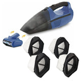 4pcs Handheld Vacuum Cleaner Filter High Strength Efficient Dust Cup Filter for XSB726N SV75 SV70 SV726 - Extra Image