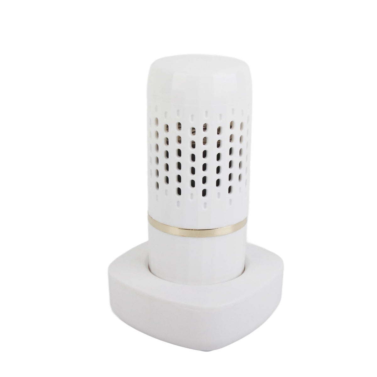 Vegetable Washing Machine Multifunction Wireless USB Charging Auto Capsule Fruit Purifier for Kitchen White