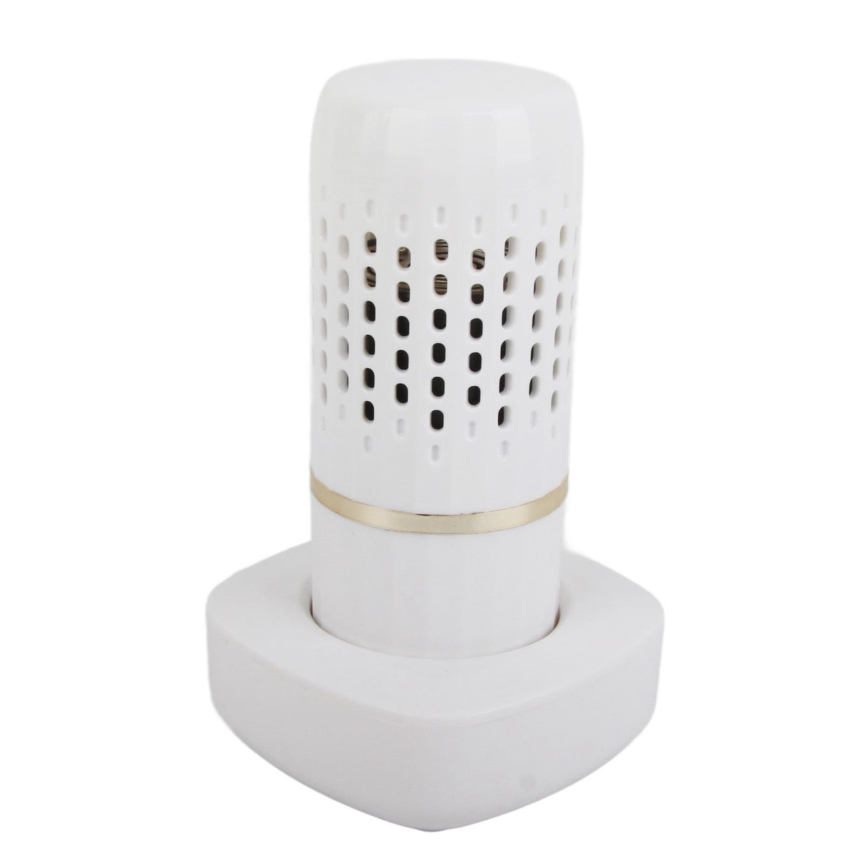 Vegetable Washing Machine Multifunction Wireless USB Charging Auto Capsule Fruit Purifier for Kitchen White