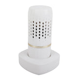 Vegetable Washing Machine Multifunction Wireless USB Charging Auto Capsule Fruit Purifier for Kitchen White