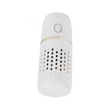 Vegetable Washing Machine Multifunction Wireless USB Charging Auto Capsule Fruit Purifier for Kitchen White