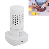 Vegetable Washing Machine Multifunction Wireless USB Charging Auto Capsule Fruit Purifier for Kitchen White - Extra Image