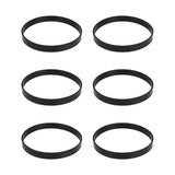 6pcs Vacuum Cleaner Belt Rubber High Strength Vacuum Belt Replacement for Bissell 7 9 10 12 14