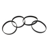 6pcs Vacuum Cleaner Belt Rubber High Strength Vacuum Belt Replacement for Bissell 7 9 10 12 14 - Front View