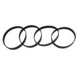 6pcs Vacuum Cleaner Belt Rubber High Strength Vacuum Belt Replacement for Bissell 7 9 10 12 14