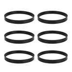 6pcs Vacuum Cleaner Belt Rubber High Strength Vacuum Belt Replacement for Bissell 7 9 10 12 14