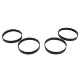 6pcs Vacuum Cleaner Belt Rubber High Strength Vacuum Belt Replacement for Bissell 7 9 10 12 14 - Low Angle