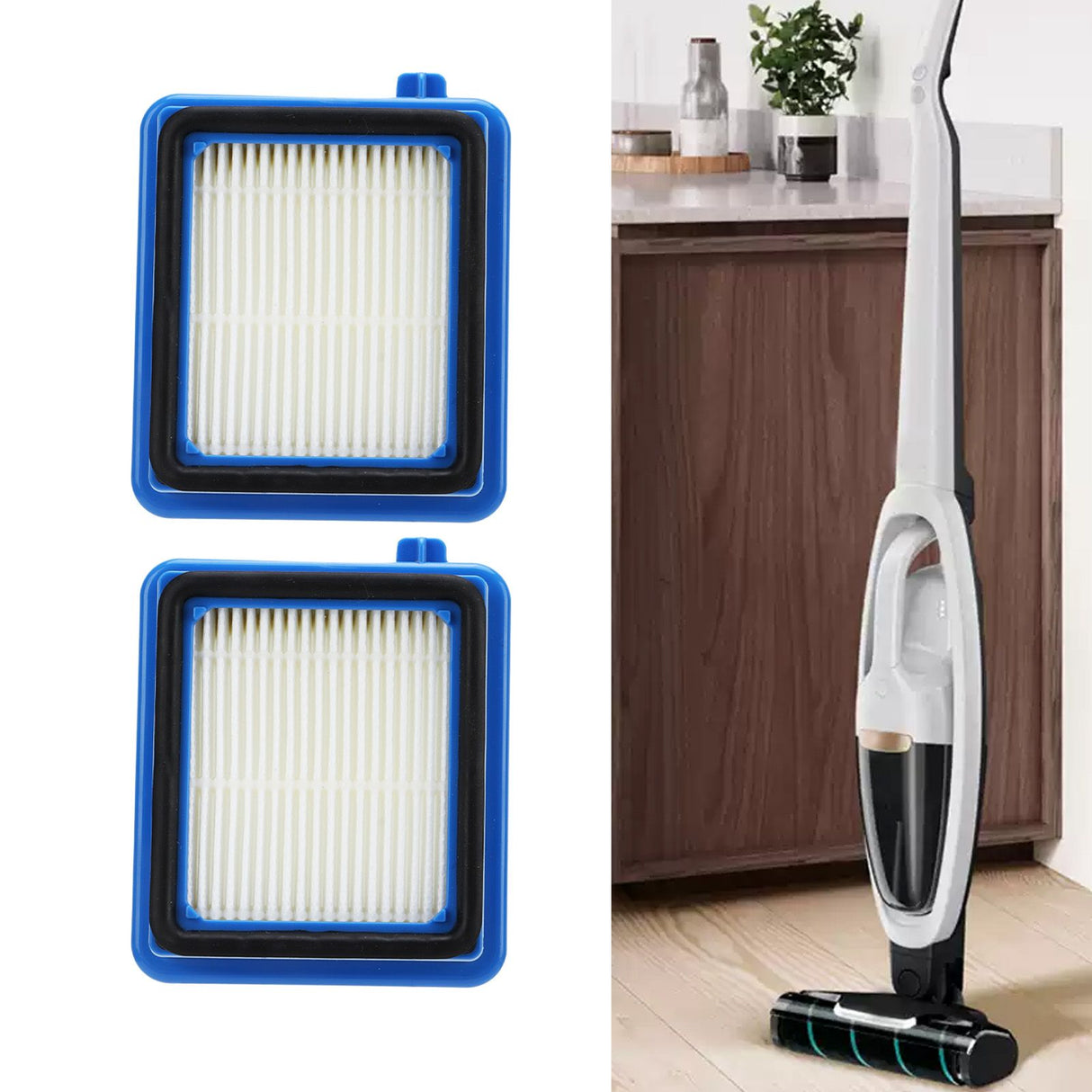 2Set Filter Element Replacement for Electrolux Q6 Q7 Q8 WQ61 WQ71 WQ81 Vacuum Cleaner Accessories