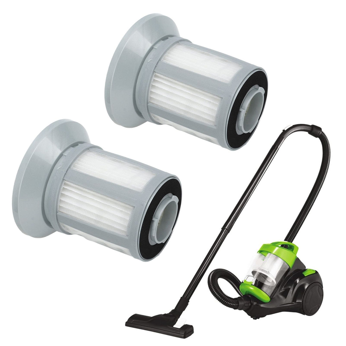 2Set 1613056 Replacement Filters Vacuum Cleaner Filter Accessory for Bissell 1665 2156A 2715 Vacuum Cleaner