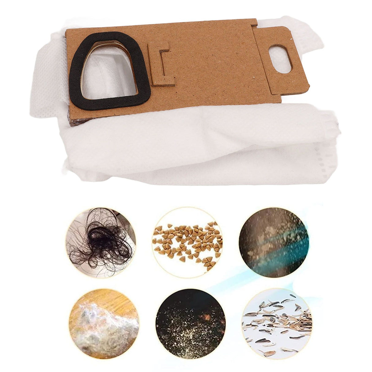 10Pcs Dust Bag Replacement for Roborock H7 H6 Vacuum Cleaner Accessories Spare Parts