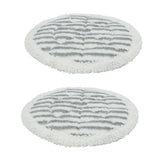 2Pcs Mop Pads Scrub Integrated Scrubbing Mop for Shark S7000 Series S7000AMZ S7001 S7001TGT XKITP7000 - Close-Up Angle