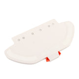 White Mop Plate Replacement for Xiaomi Mijia 3C B106CN Vacuum Cleaner Accessories - Top-Down View