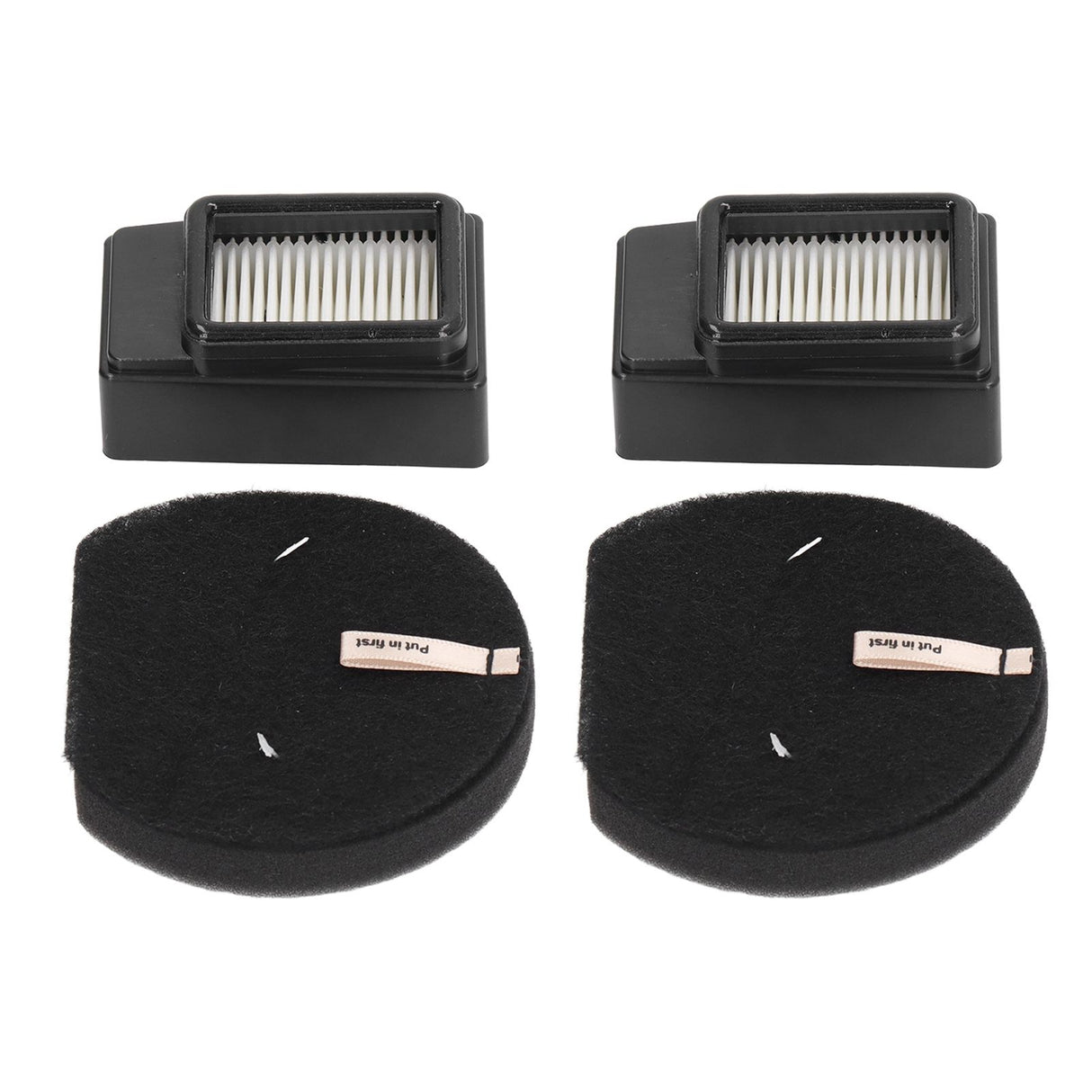 2 Sets Vacuum Cleaner Filter Set with Filter Cotton Replacement for Bissell ICON Pet 2792 1621427 621616 1621064