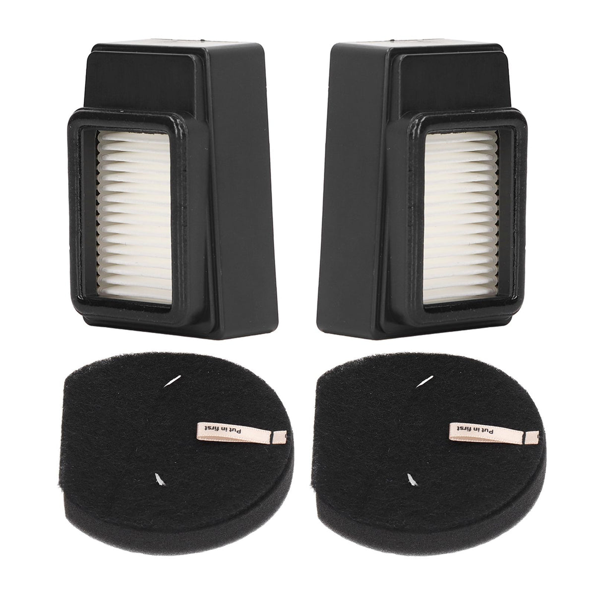2 Sets Vacuum Cleaner Filter Set with Filter Cotton Replacement for Bissell ICON Pet 2792 1621427 621616 1621064