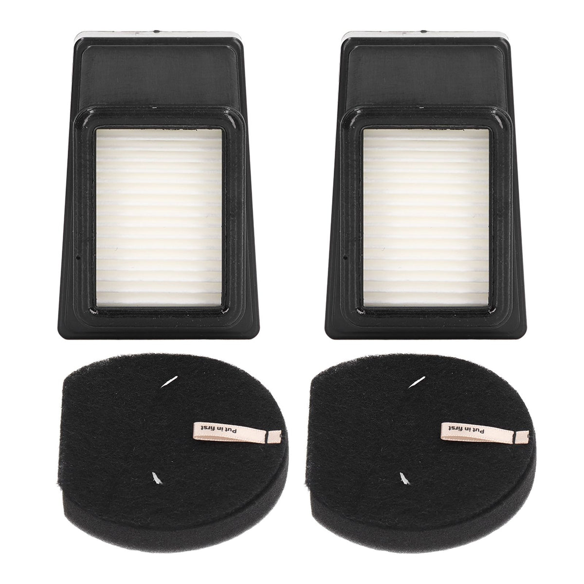2 Sets Vacuum Cleaner Filter Set with Filter Cotton Replacement for Bissell ICON Pet 2792 1621427 621616 1621064