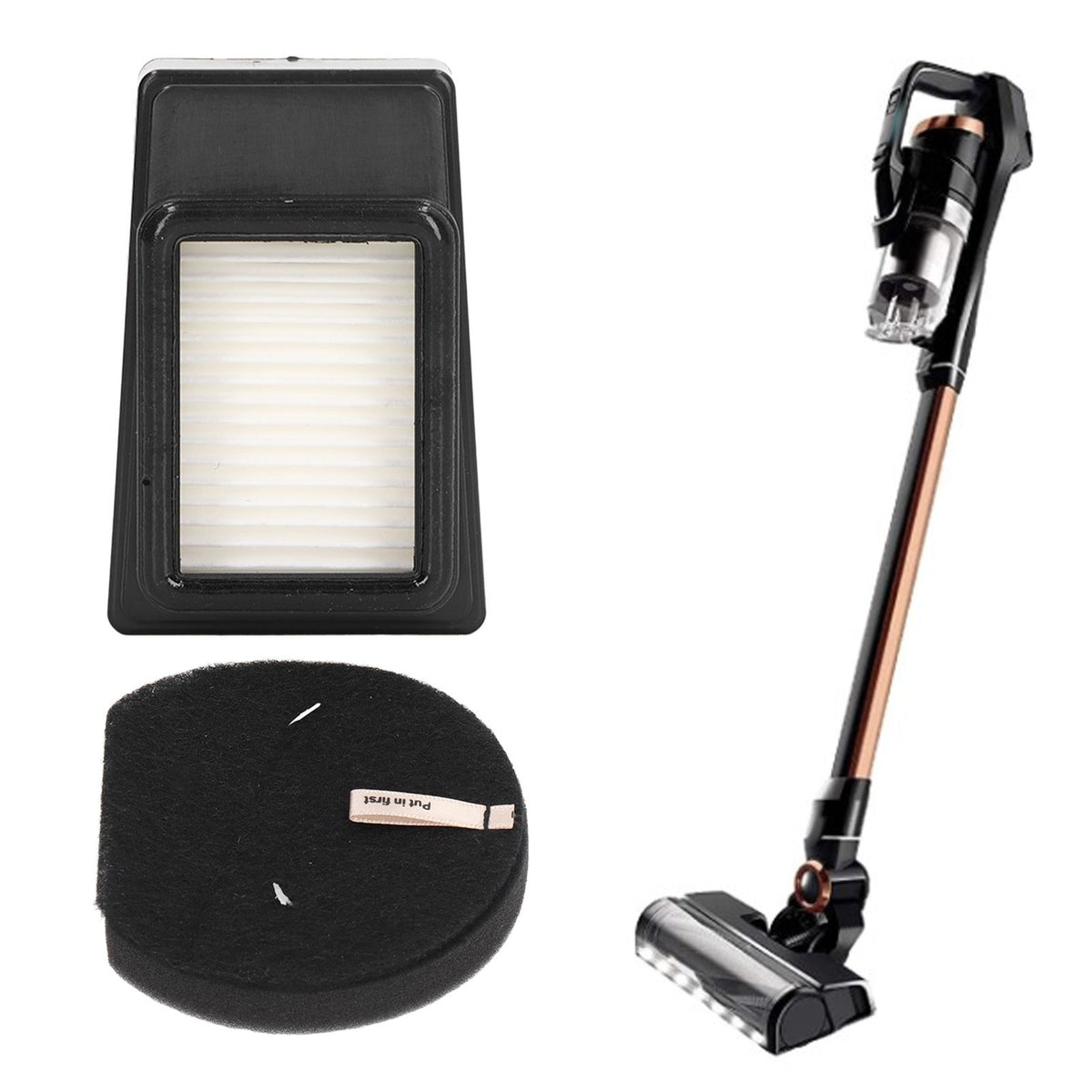 2 Sets Vacuum Cleaner Filter Set with Filter Cotton Replacement for Bissell ICON Pet 2792 1621427 621616 1621064