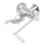 Meat Grinder Multifunctional Large Heavy Duty Home Aluminum Alloy Manual Meat Grinder Hand Crank Meat Sausage Filler - Low Angle
