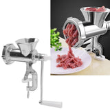 Meat Grinder Multifunctional Large Heavy Duty Home Aluminum Alloy Manual Meat Grinder Hand Crank Meat Sausage Filler