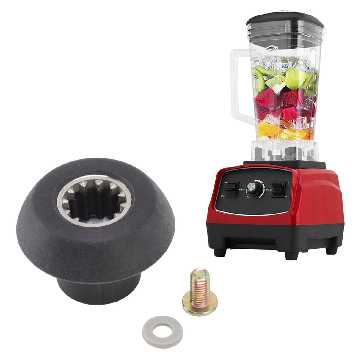 Blender Drive Socket Kit Stainless Steel Plastic Black Kitchen Electric Food Mixing Machine Accessories for G2001
