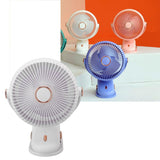 Desk Clip On Fan 3 Wind Speed Safe Design Compact Portable Desktop Fan Clip On Fan for Home Dorm Stroller White