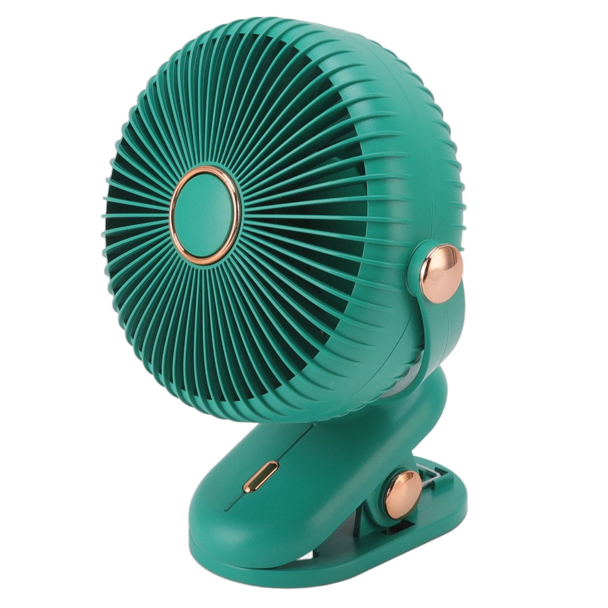 Desk Clip On Fan 3 Wind Speed Safe Design Compact Portable Desktop Fan Clip On Fan for Home Dorm Stroller Green