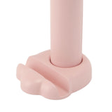 Hand Held Fan Portable USB Rechargeable Cute 3 Speed Wind Regulable ABS PC Battery Operated Fan for Travel Pink