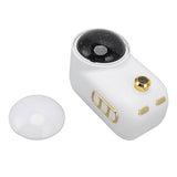 Train Air Humidifier Projector Cartoon Retro Charging Soft Light Desktop Humidifier Night Light for Bedroom Office White