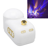 Train Air Humidifier Projector Cartoon Retro Charging Soft Light Desktop Humidifier Night Light for Bedroom Office White - Extra Image