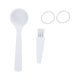 Stainless Steel Coffee Capsule Kit Reusable Filter Gasket Brush Spoon Powder Pressing Plate for EDG DG325