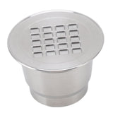 Refillable Coffee Pod Reusable Cafe Capsule Filter Stainless Steel for Maker Machine - Side View