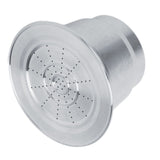 Coffee Pod Reusable Capsules Food Grade Stainless Steel Refillable Coffee Filter Cup Replacement for NESPRESSO U - Side View