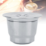 Coffee Pod Reusable Capsules Food Grade Stainless Steel Refillable Coffee Filter Cup Replacement for NESPRESSO U