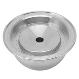 Reusable Coffee Capsule Filter Stainless Steel Refillable Coffee Machine Pod with Spoon Brush