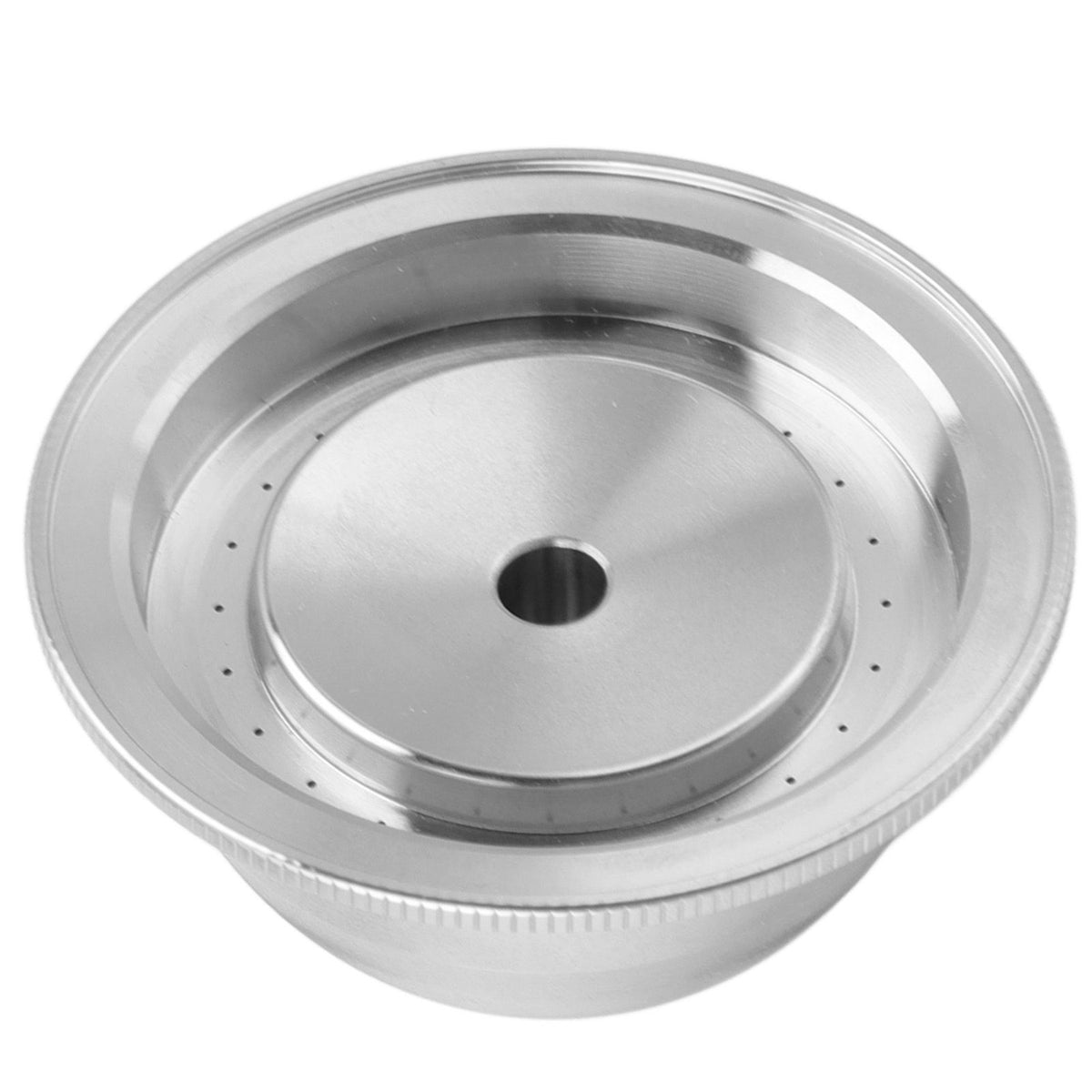 Reusable Coffee Capsule Filter Stainless Steel Refillable Coffee Machine Pod with Spoon Brush