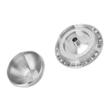 Reusable Coffee Capsule Filter Stainless Steel Refillable Coffee Machine Pod with Spoon Brush