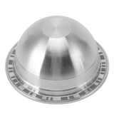 Reusable Coffee Capsule Filter Stainless Steel Refillable Coffee Machine Pod with Spoon Brush