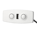 Power Recliner Switch 2 Buttons 5 Pin Lifting Chair Hand Control for Electric Sofa 12‑29V