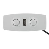 Power Recliner Switch 2 Buttons 5 Pin Lifting Chair Hand Control for Electric Sofa 12‑29V