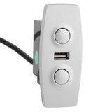 Power Recliner Switch 2 Buttons 5 Pin Lifting Chair Hand Control for Electric Sofa 12‑29V