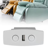 Power Recliner Switch 2 Buttons 5 Pin Lifting Chair Hand Control for Electric Sofa 12‑29V