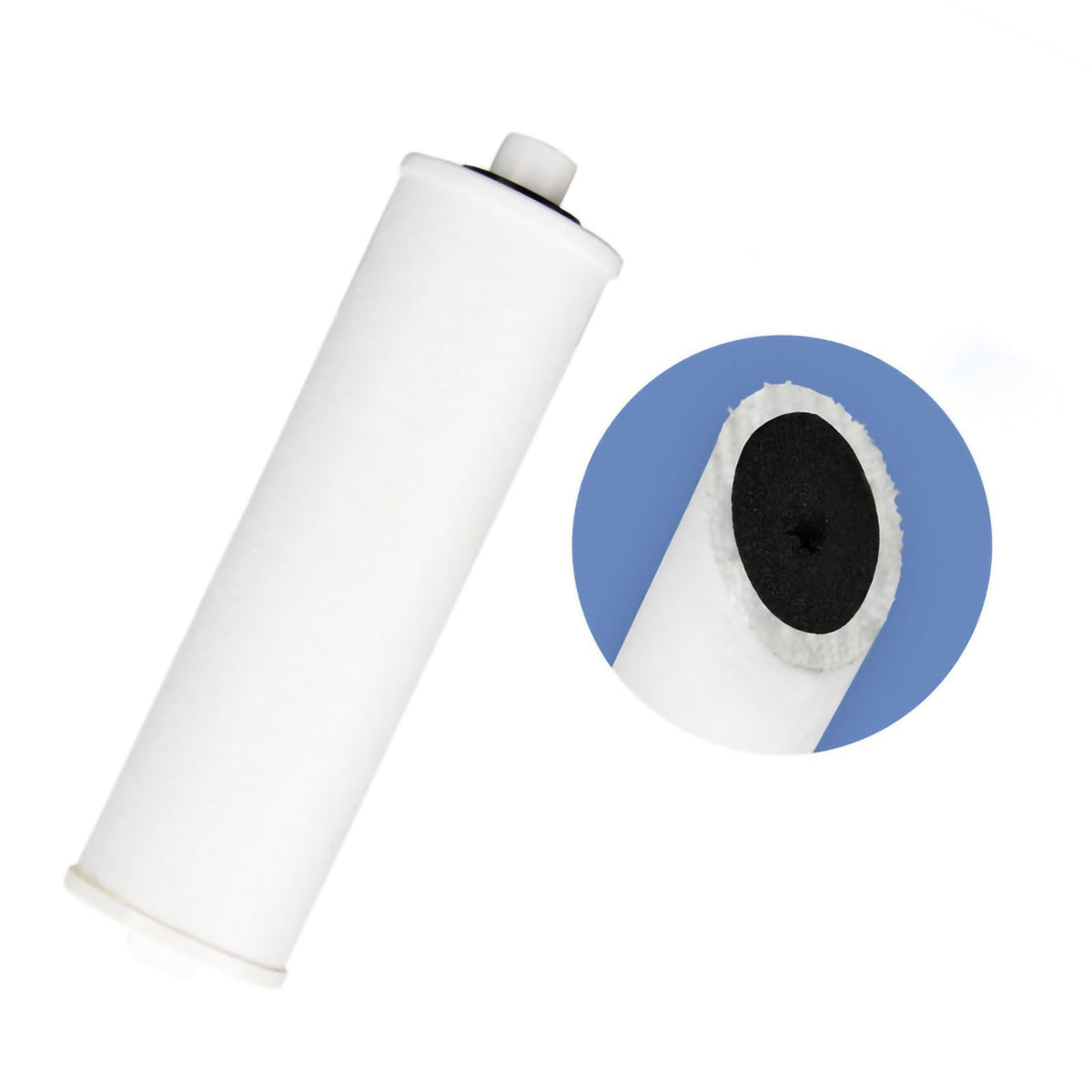 Shower Water Filter Efficient Activated Carbon Healthy Skin Care Shower Water Filter for Bathing Matching Composite Filter Element